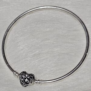Pandora Celestial Heart Clasp Bangle